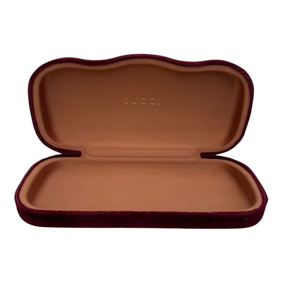 GUCCI GG0488S 002 Round Shape Sunglasses Dark Havana W Case - Picture 9 of 9